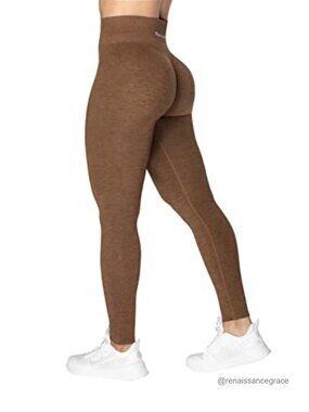Seamless High Waisted Butt Lifting Workout Leggings